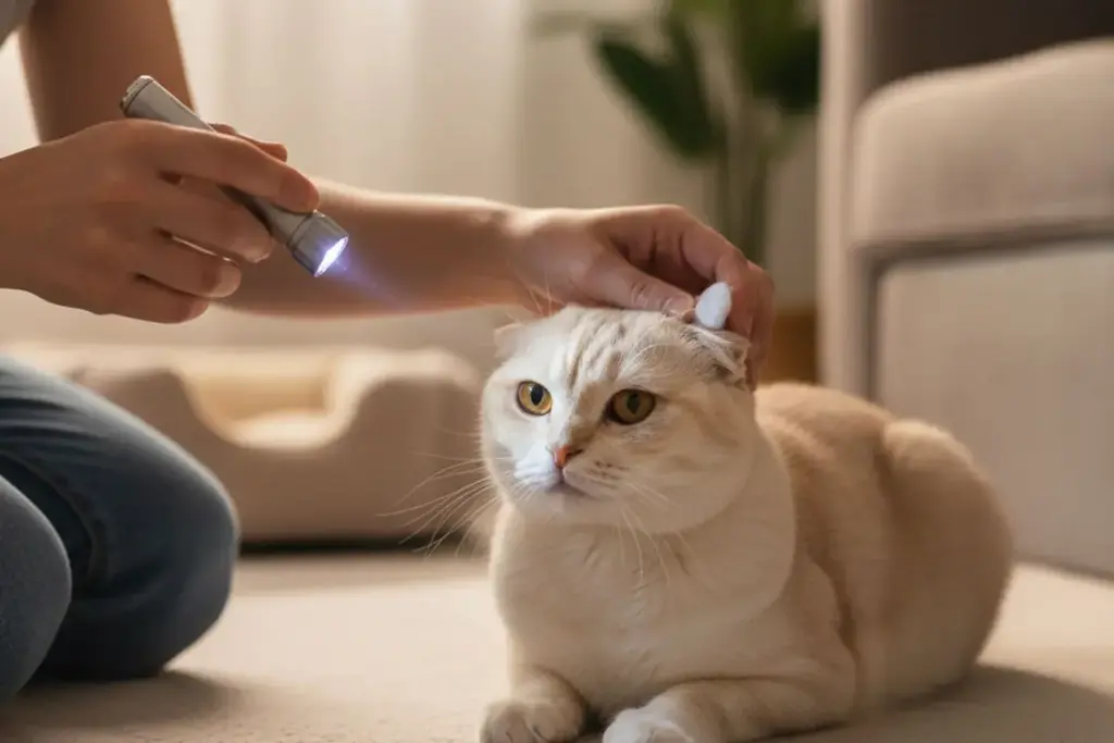 スコティッシュフォールドは、外耳炎になりやすい？