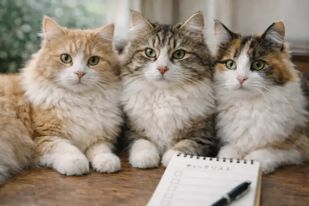 サイベリアンミックスの見極め