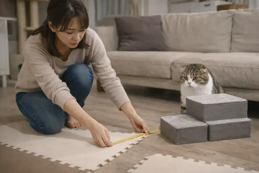 スコティッシュフォールドの後悔の理由3：住環境を整える工夫が必要